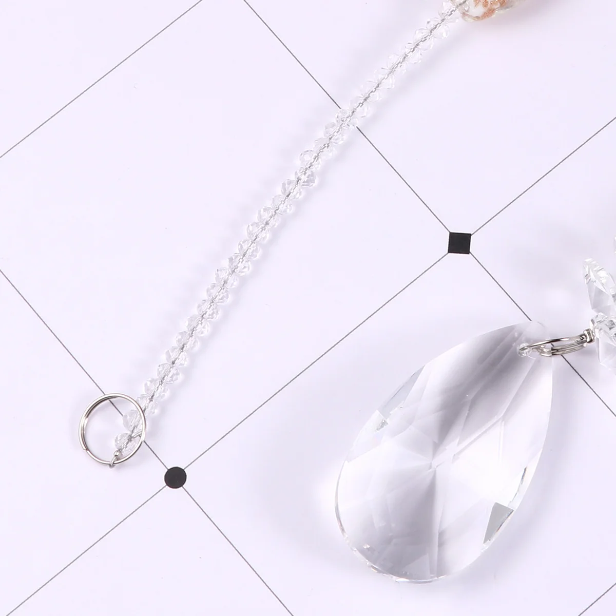 

2Pcs Crystal Ball Pendant Premium Sun Catcher for Window Chandelier Hanging Rainbow Prism Decor Home Office Feng Shui