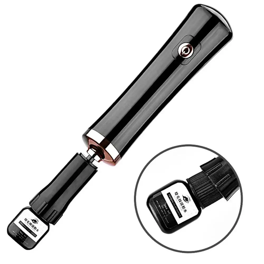 Coctelera de pegamento para extensiones de pestañas, coctelera eléctrica para laca de uñas, coctelera eléctrica que ahorra tiempo, herramienta manos libres, pegamento para uñas Pol D3I3