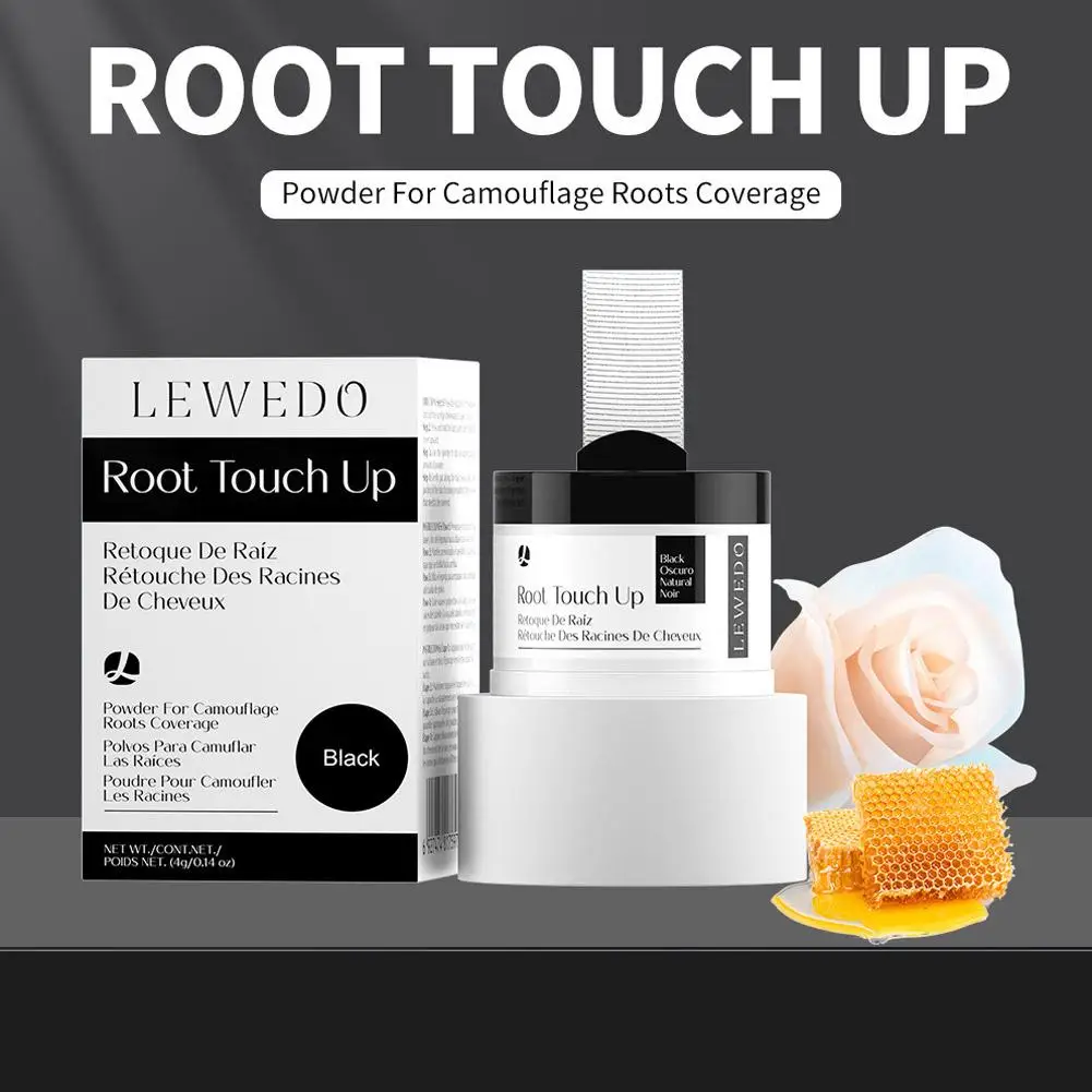 

Sevich Hair Line Powder Black Root Cover Up Natural Coverage Консилер Мгновенная пудра для теней для волос Водонепроницаемая линия волос Q3L9