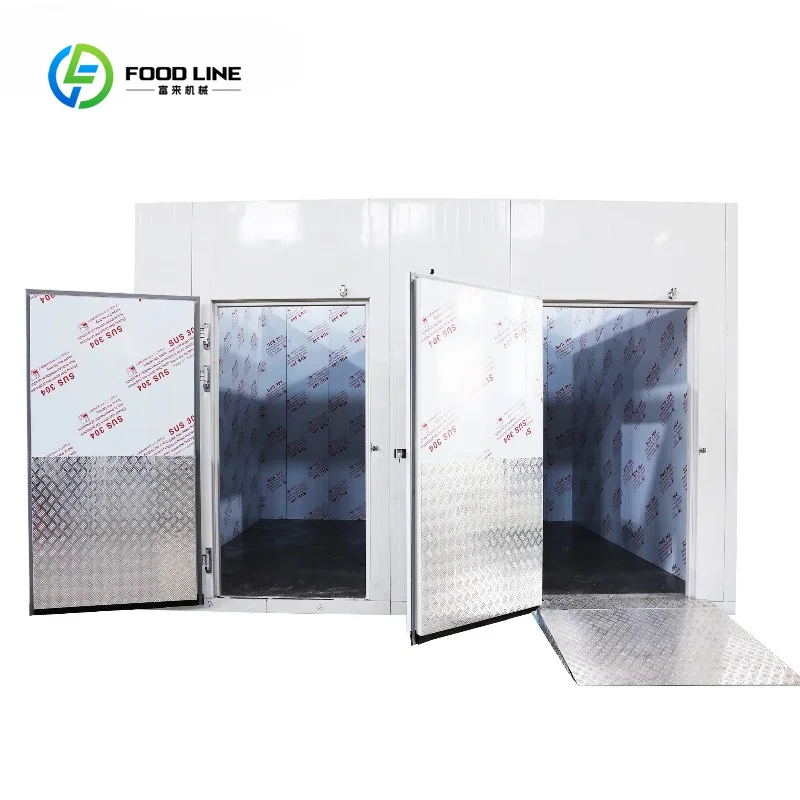 Customized Walk in Freezer and Cooler for Meat Fruit and Cold Storage Room with Condensing Unit and Refrigeration Accessories