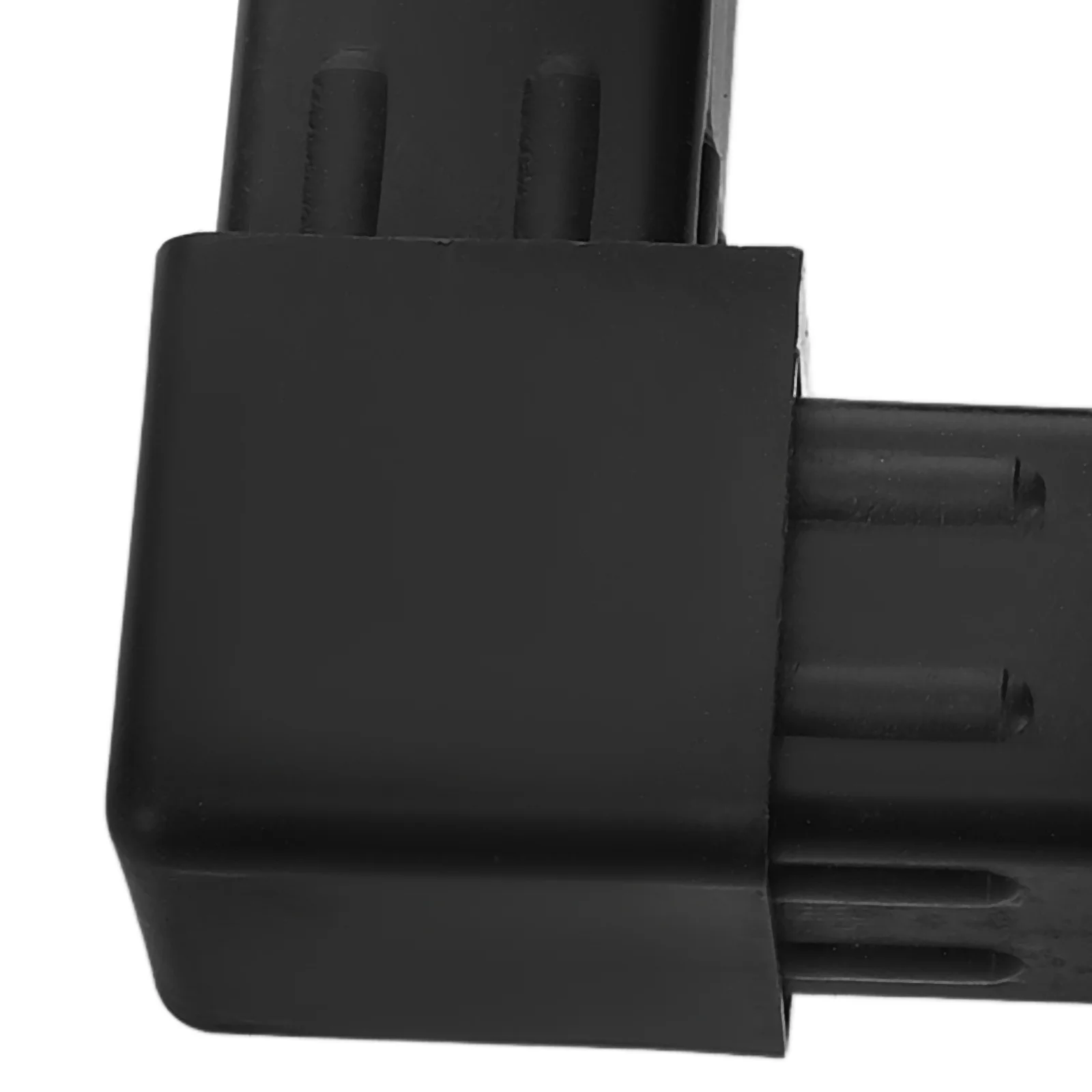 

10Pcs 2 Way Square Tubing Connector Plastic Durable L Shape Coupling Connector for Air Conditioning Piping Square Tubing Adapter