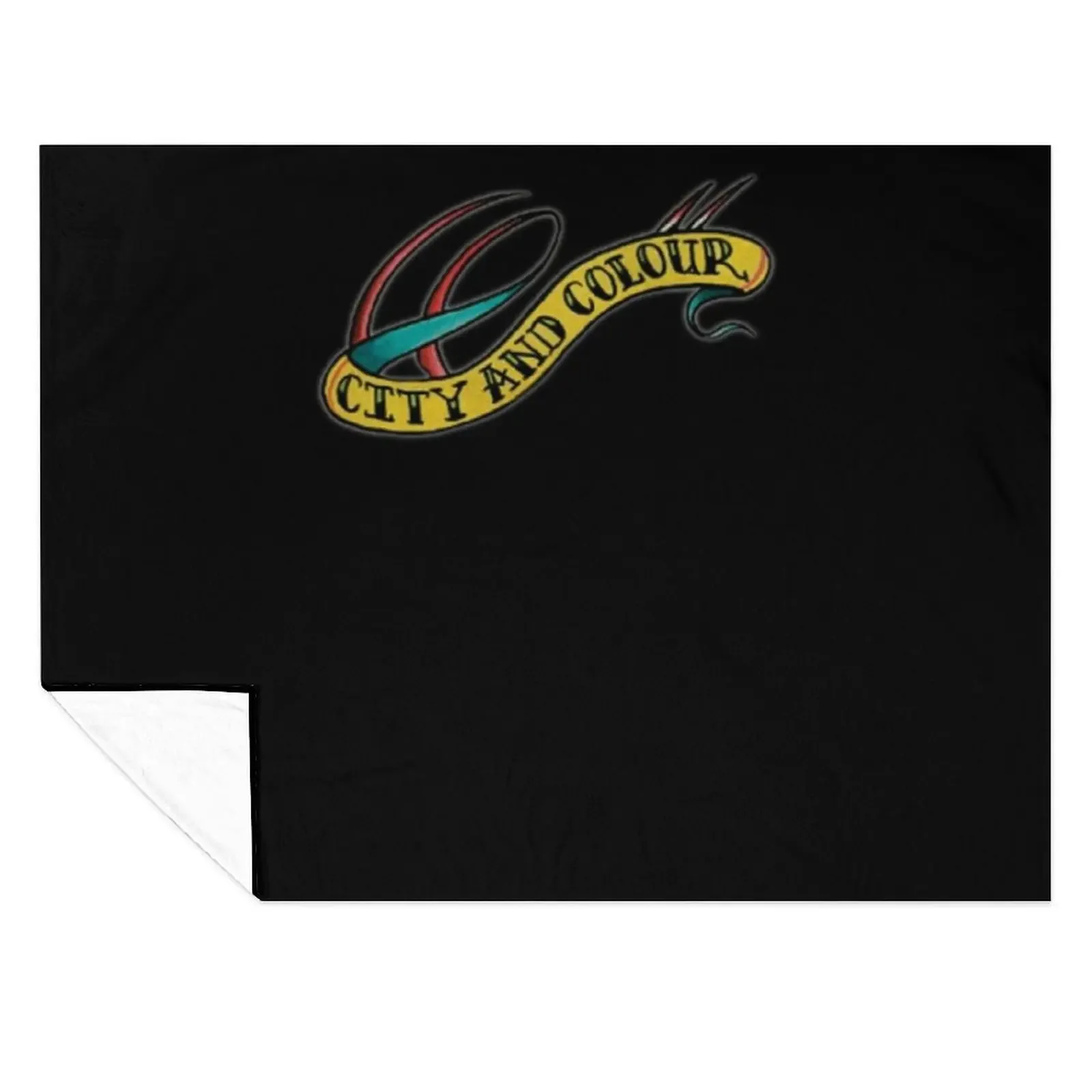 

City and Colour logo Throw Blanket Soft Beds Furry christmas gifts Retros Blankets