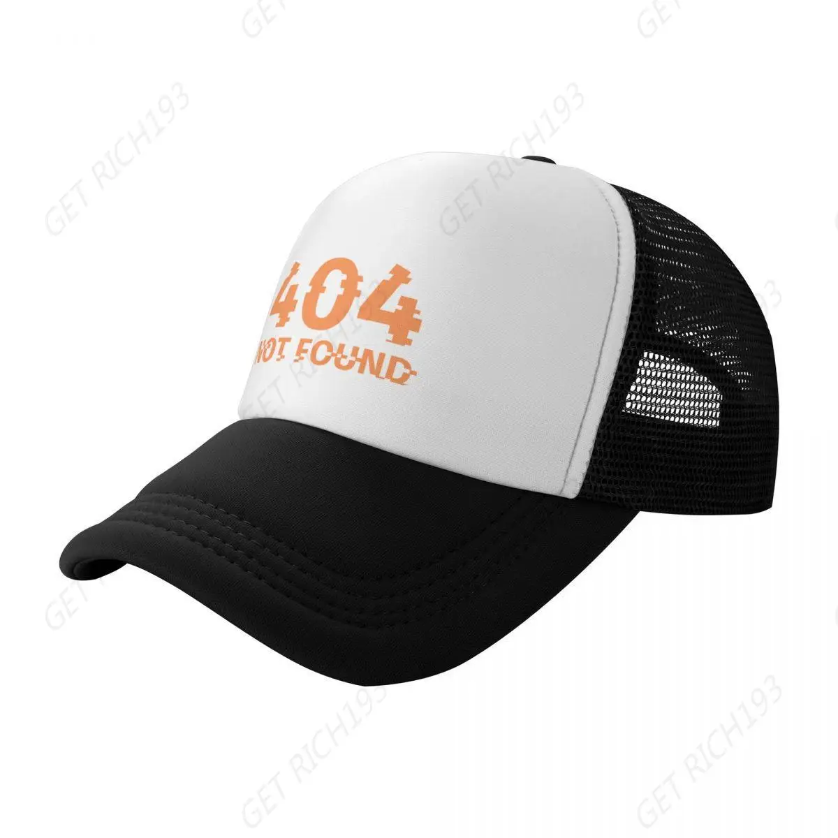 Not Found-gorra de béisbol con visera térmica para hombre y mujer, gorro de malla con visera térmica para playa, senderismo al aire libre, talla única, 404