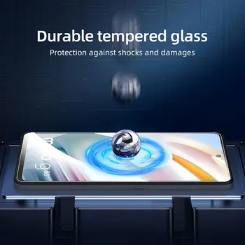 適用於摩托羅拉 Moto G60 G60S 的鋼化玻璃螢幕保護貼高清水晶 9H 防護透明手機玻璃 10 最佳銷售 摩托羅拉 G60s - №3