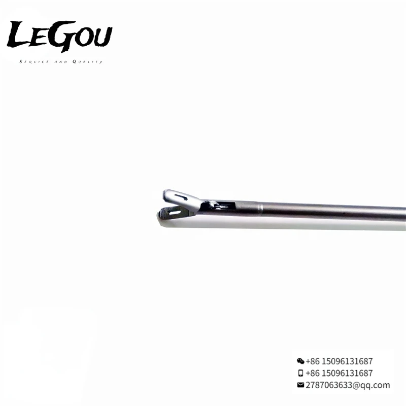 LeGou Professional instrument rigid grasping forceps foreign body forceps