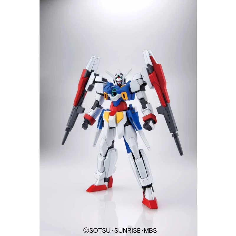 在庫ありバンダイ純正 HG 1:144 ガンダムエイジ-2 ダブルバレットガンダムアニメアクションフィギュア組み立てモデルおもちゃギフト