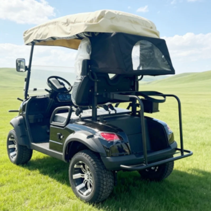 Hot Selling Hunting Mobility Scooter High End Off Road Electric Golf Cart Sand Bucket X2 Bumper Front Basket Golf Bag Rain Cover