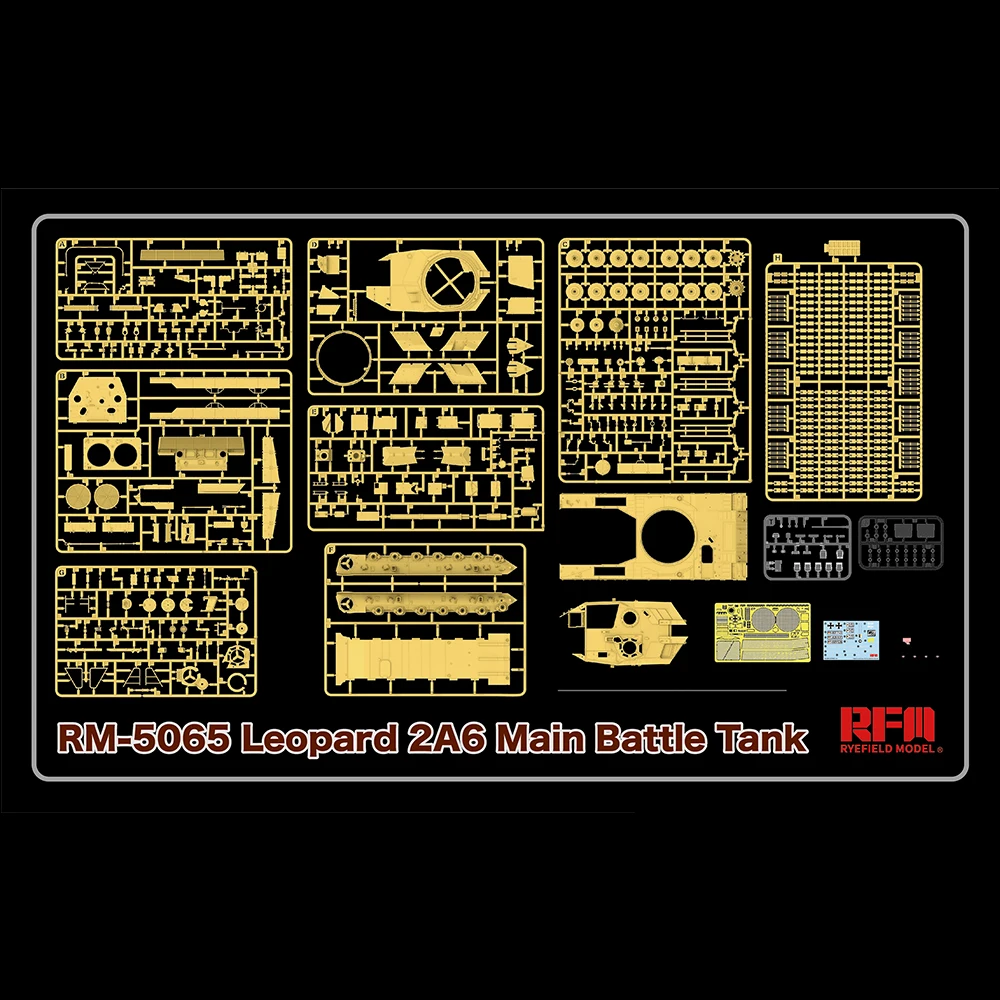 [Ryefield Model] RFM RM-5065 1/35 Leopard 2A6 Main Battle Tank