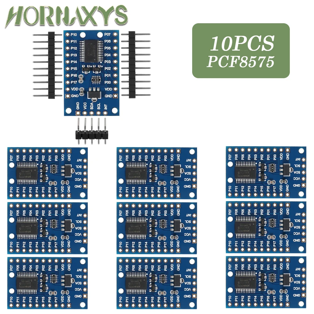 1-10pcs PCF8575 Module Expansion IO port Expander board DC 2.5-5.5V I2C communication control 16 IO ports For Arduino