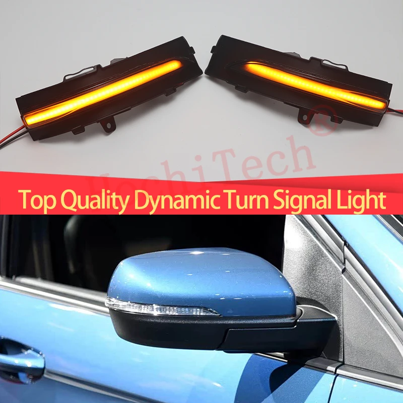 

Dynamic Scroll LED Turn Signal Light Rearview Mirror Indicator Light for Ford Edge CD539 ST-Line 2015-2020 2021 2022 2023 2024