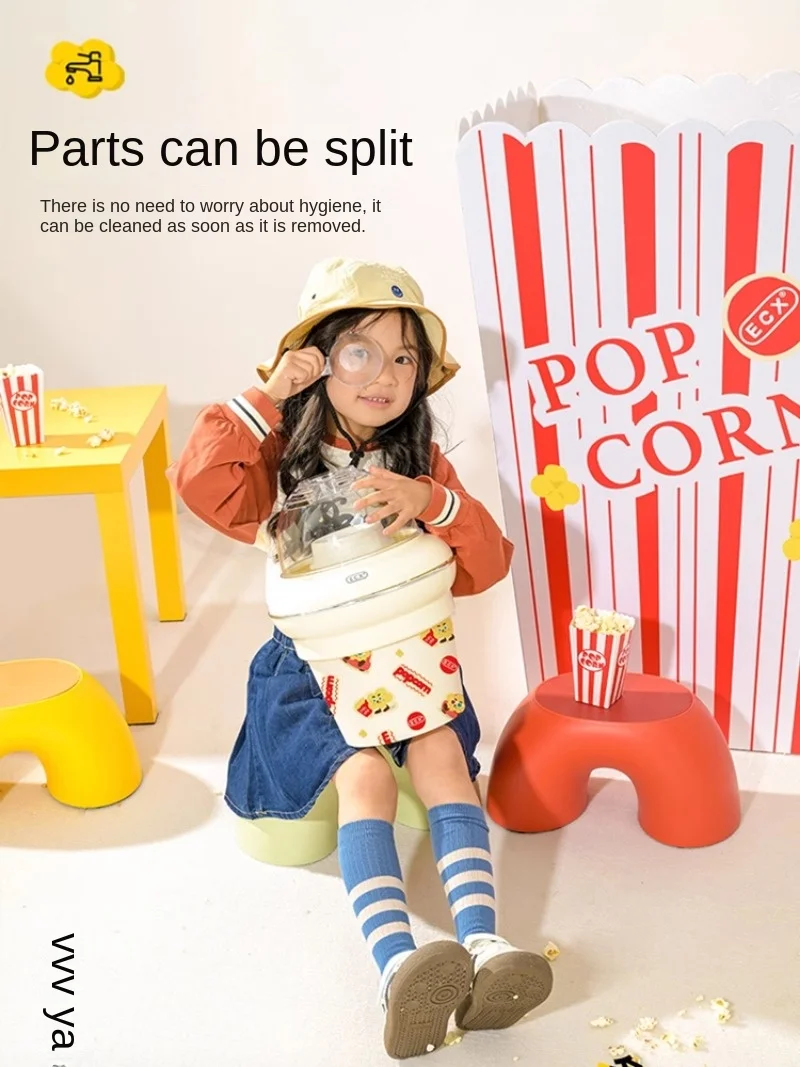 آلة الفشار الأوتوماتيكية ، كشك تجاري ، كشك