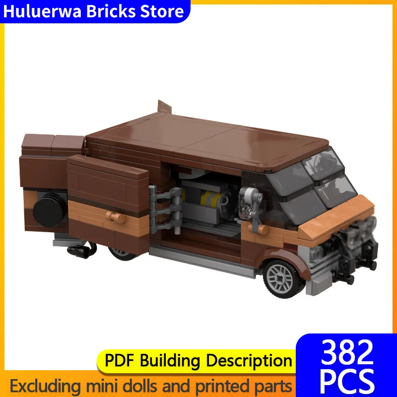 

Популярная модель фильма MOC, строительные кирпичи, специальные транспортные средства для героев, фильмы, модульные технологии, подарки, праздник, сборка, детские игрушки