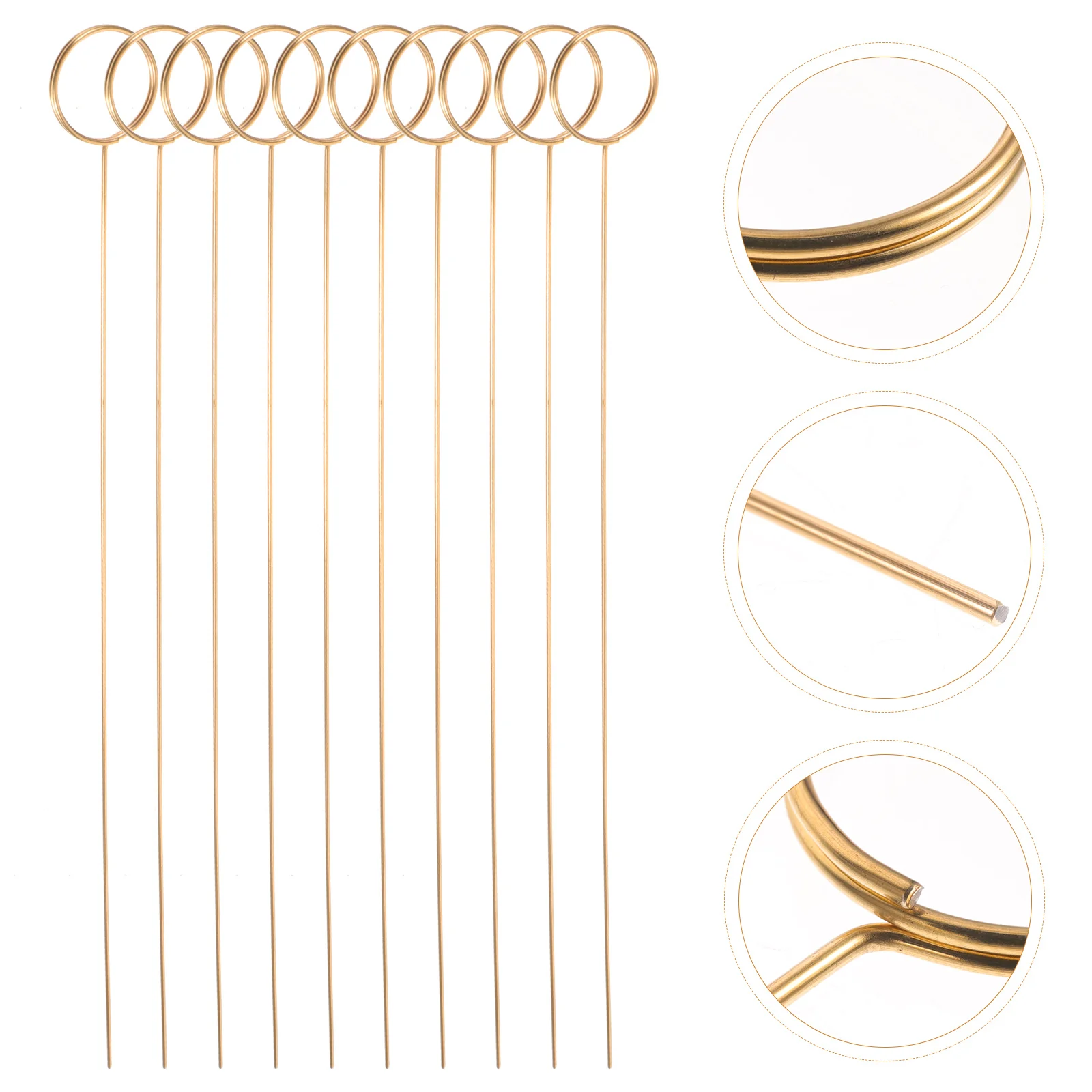 Décorations de Table de Mariage, Porte-Fleurs Rond, Clips de Cartes Florales, Porte-Photos, 10 Pièces