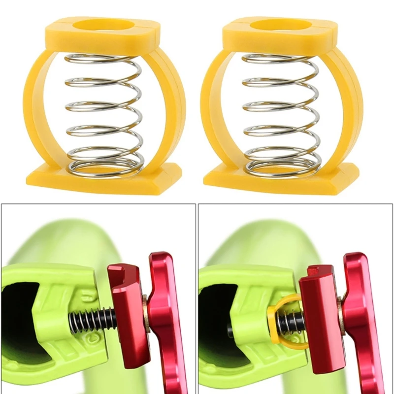 Foldings Bikes Hinge Clip Spring Adjustment Buckle Bikes Spring Hinge Clamps Easy Frees Twist Hinge Clamps Spring 24BD