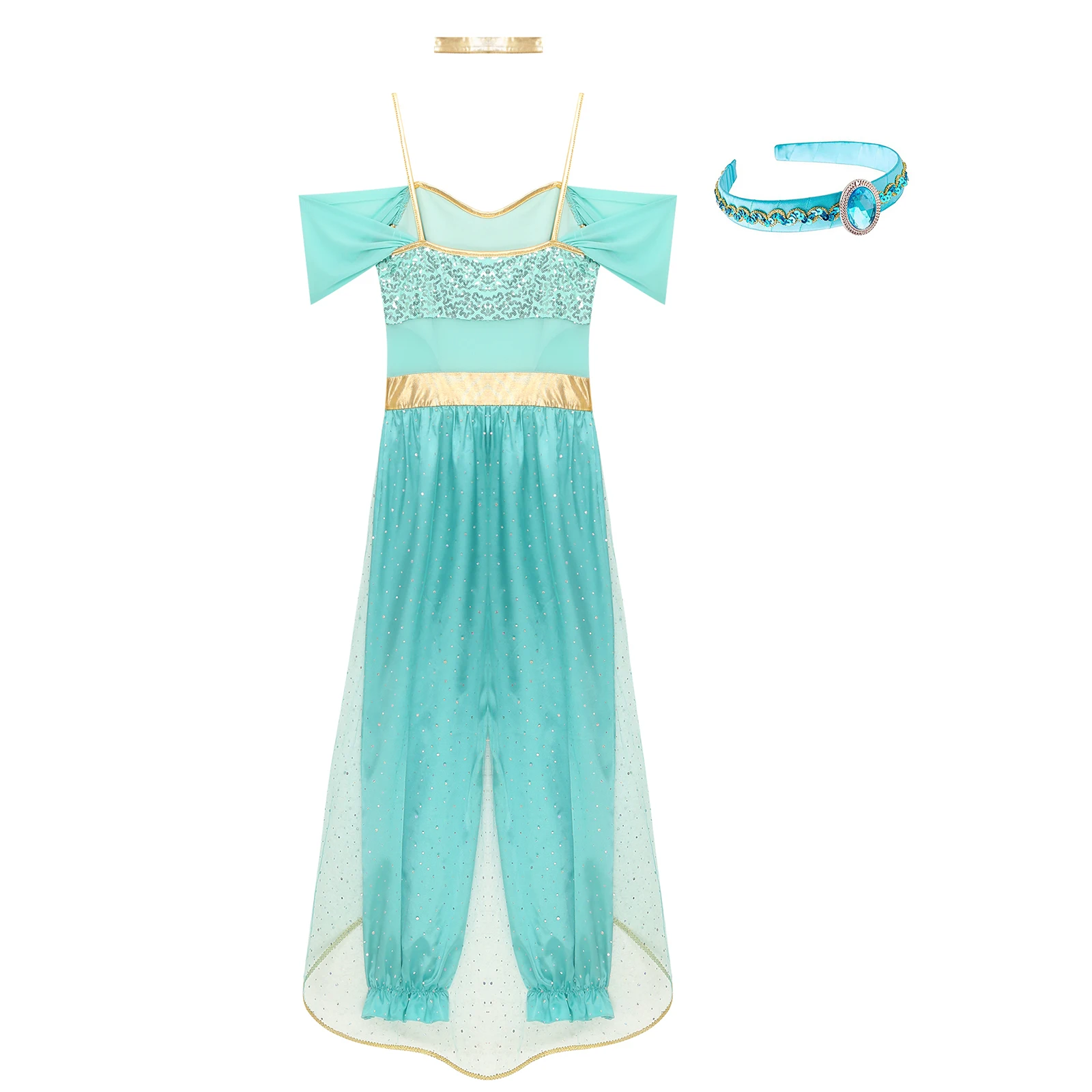Womens Arabian Princess Costumes Halloween Carnival Aladin Theme Party Jasmines Outfit Sequin Tulle Womens Arabian Princess Costumes Halloween Carnival Aladin Theme Party Jasmines Outfit Sequin Tulle