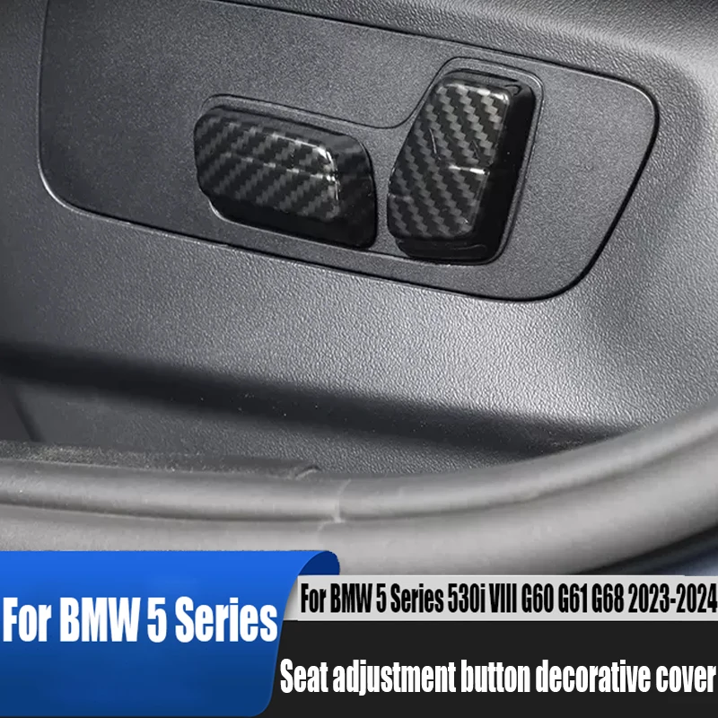 

Seat adjustment button decorative cover interior modification accessories For BMW 5 Series 530i VIII G60 G61 G68 2023 2024