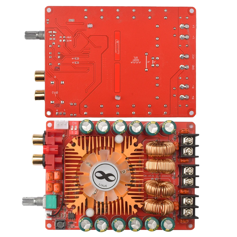 TDA7498E High Power Digital Amplifier Board 160Wx2 Dual Channel HIFI Stereo Audio Amplifier Module Support BTL Mode DC15-36V