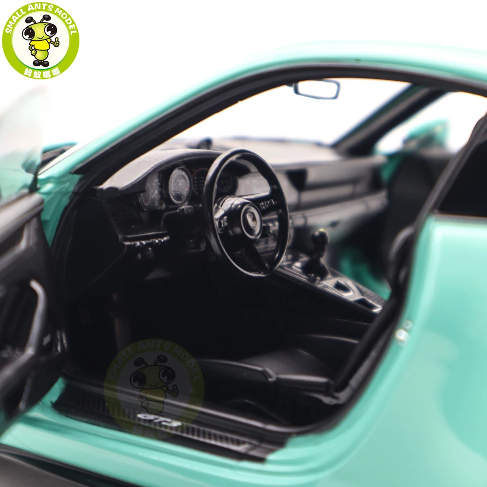 1/18 911 992 GT3 2021 Acid Green Norev 187383 187384 187385 Diecast Model Toy Cars Gifts For Father Husband Boyfriend