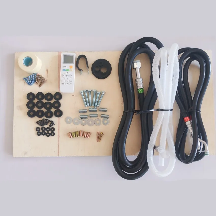 مكيفات هواء لوقوف السيارات على السطح من النحاس مثبتة على الحائط 12 فولت 24 فولت لشاحنة فان موتوهوم