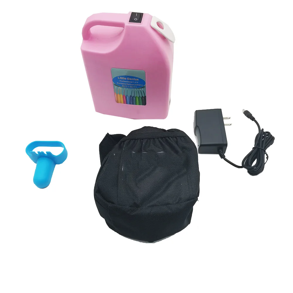 Portable Wireless Balloon Air Pump DC 12V Rechargable Long Balloon Air Inflator