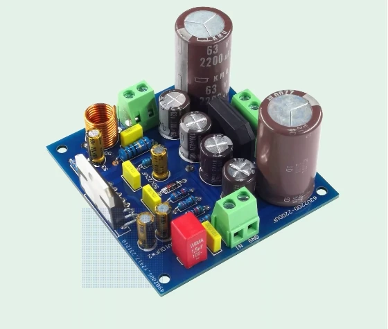 High fidelity TDA7293/94 AC dual power supply with rectification and filtering, single channel 100W module amplifier board