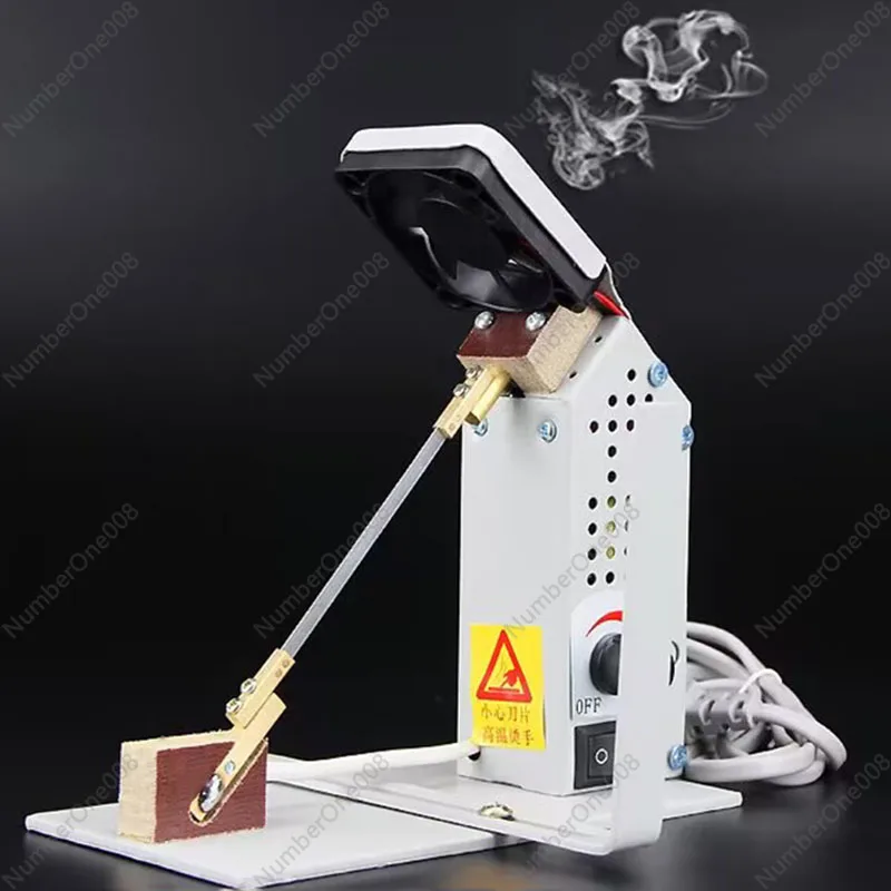 Small Heat Cutting Machine for Lace Ribbon Label Hot Wire Foam Cutter 220V High Frequency