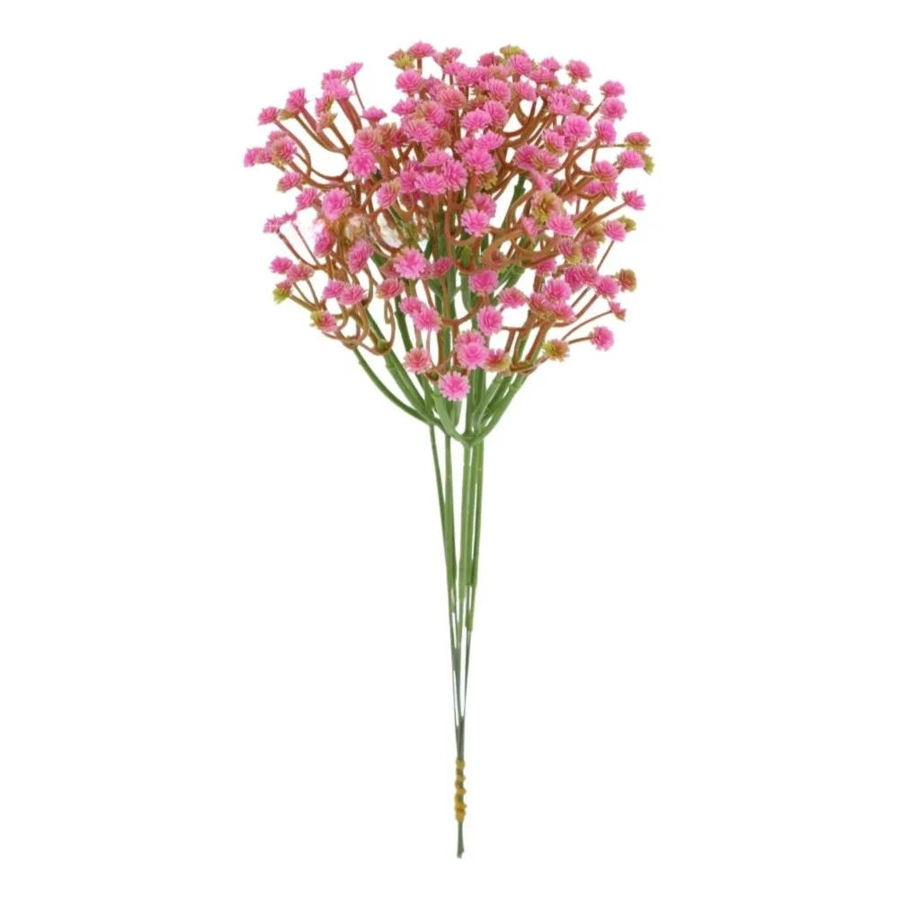 

30Pcs Real Touch Artificial Baby Breath Flowers 29cm Length Waterproof Fake Gypsophila Bouquet DIY Floral Realistic