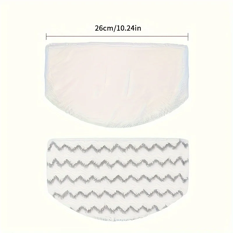 Kit di ricambio per mocio in microfibra premium da 2 pezzi per Bissell Symphony Pet compatibile con 1132,1652 più, lavabile, riutilizzabile