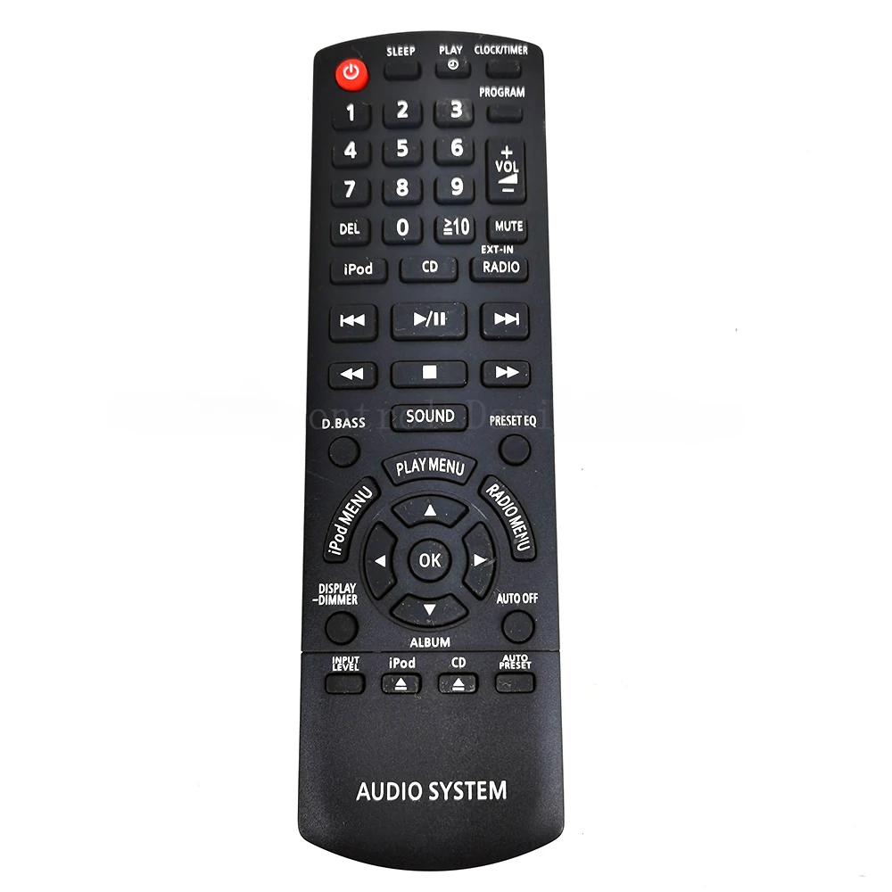 

N2QAYB000641 New Replace For Panasonic Compact Stereo System Remote Control SC-HC25 SC-AKX14 SC-PMX5 Fernbedienung