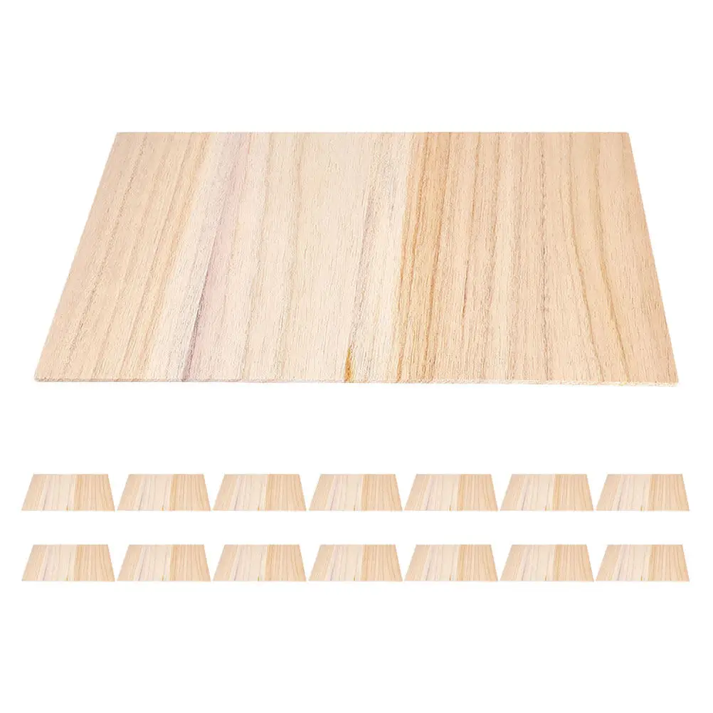 15Pcs Wood Karate Breaking Boards Taekwondo Practice Boards Reusable Lightweight Training Equipment for Martial Arts Grading