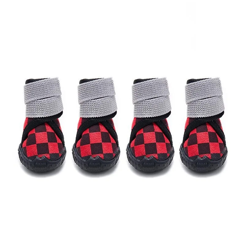 

Lightweight Neoprene Paw Protector Dog Boots Blue Outdoor Breathable Pet Shoes