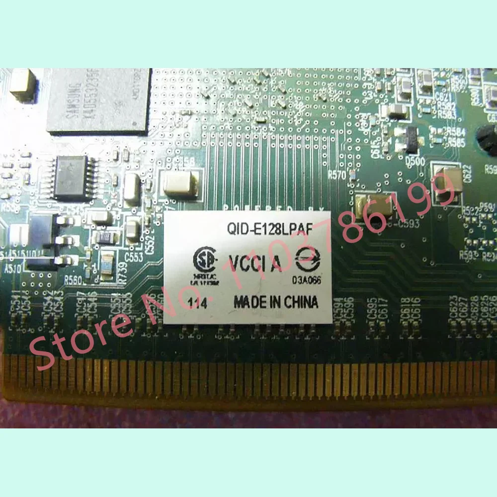 

ProFessional Four-Screen Graphics Card PCI-E QID-E128LPAF