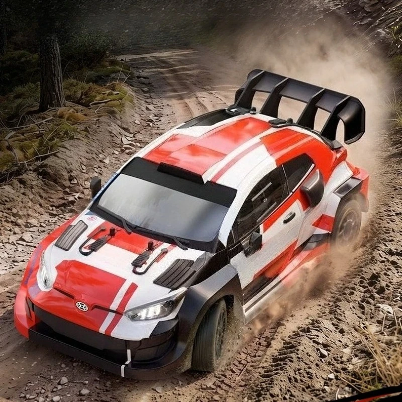 JJRC C8846 1/14 Scale 4WD RC Rally Race Car Built-in Gyro Electric Simulation Model Drifting and Racing Hobby Toy for Adults
