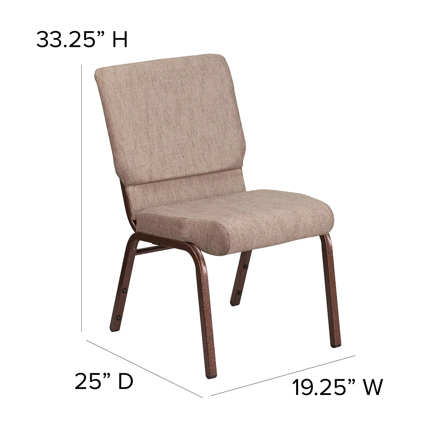 Beige Fabric 18.5