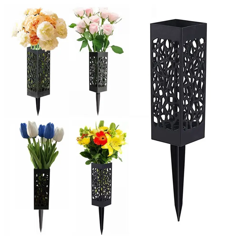 Hollow Courtyard Lawn Vase Flower Holder Flower Basket Garden