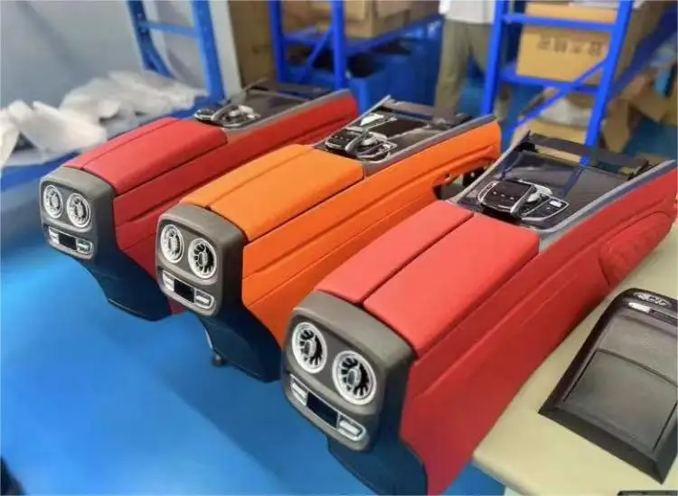 مجموعات ترقية داخلية لتزيين السيارة الساخنة لمجموعات تجميل المقعد الجلدي الداخلي من Sprinter #5