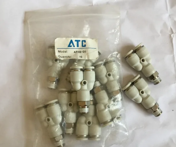 

10pcs/1Bag New AirTAC APX6-01 APX601 Fittings