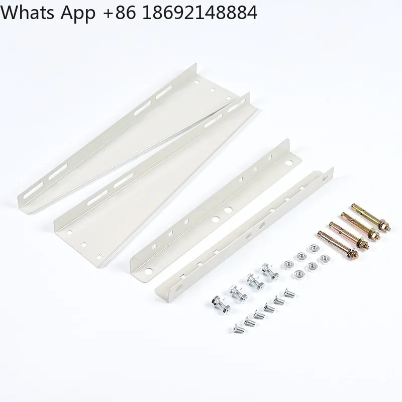 Air conditioner outdoor unit bracket through galvanized durable anti-rust air conditioner external frame