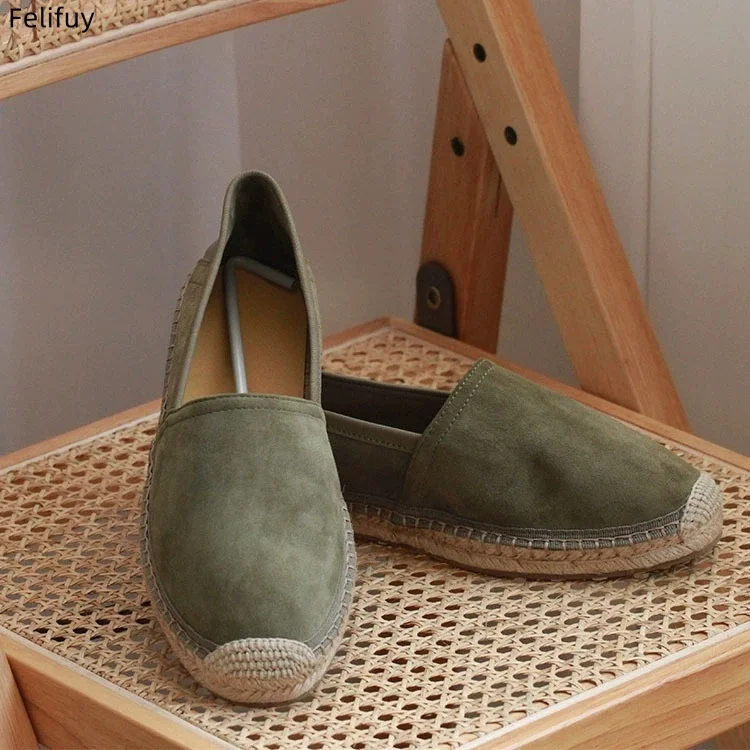 Men Sheepskin Loafers Slip on Driving Boats Shoes Genuine Leather Comfort Summer Lazy Flat Fishman Shoes Men's Flats Casual Shoe