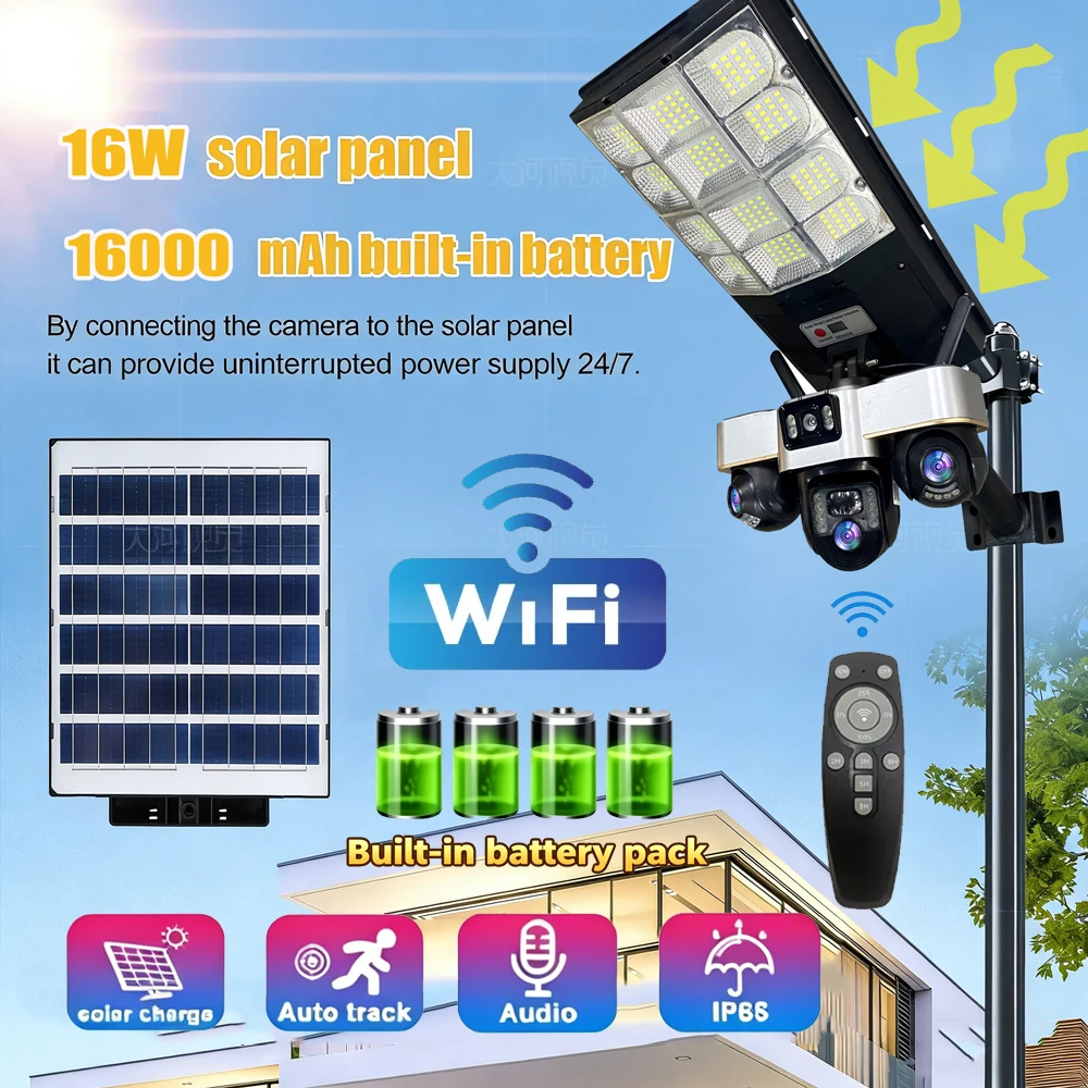 Wifi Solar Camera T…