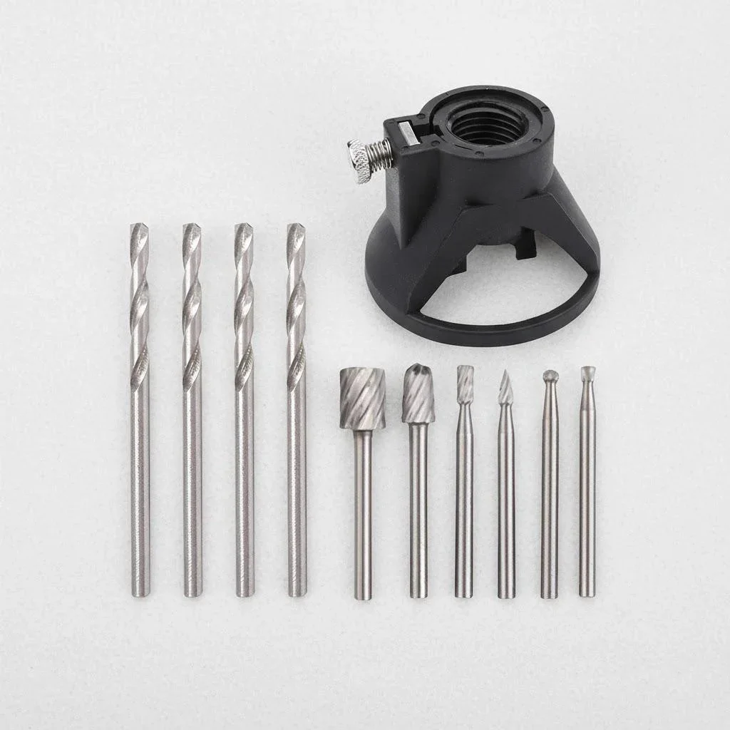 Angle Grinder Positioning Tool Attachment, Drill Grinding and Polishing Holder for Automotive Steering Component Workshop Repair