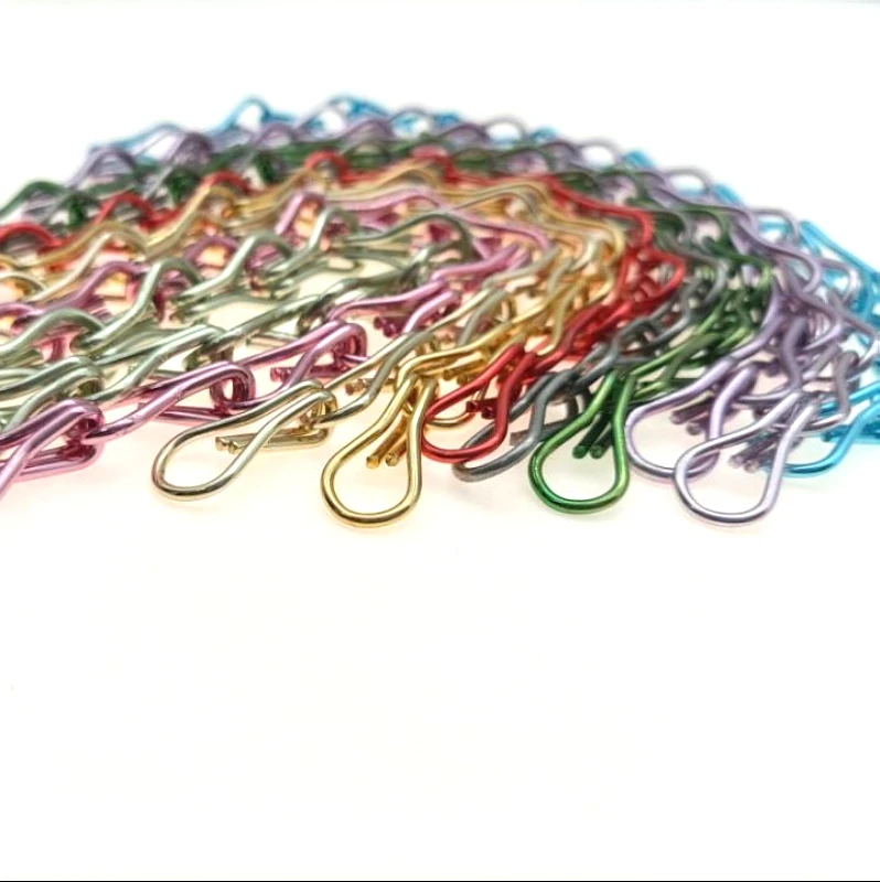 Cortina de cadena de aluminio de primera calidad: cortina de metal para decoración de puertas de entretenimiento, mejora de atmósfera y mejora de privacidad