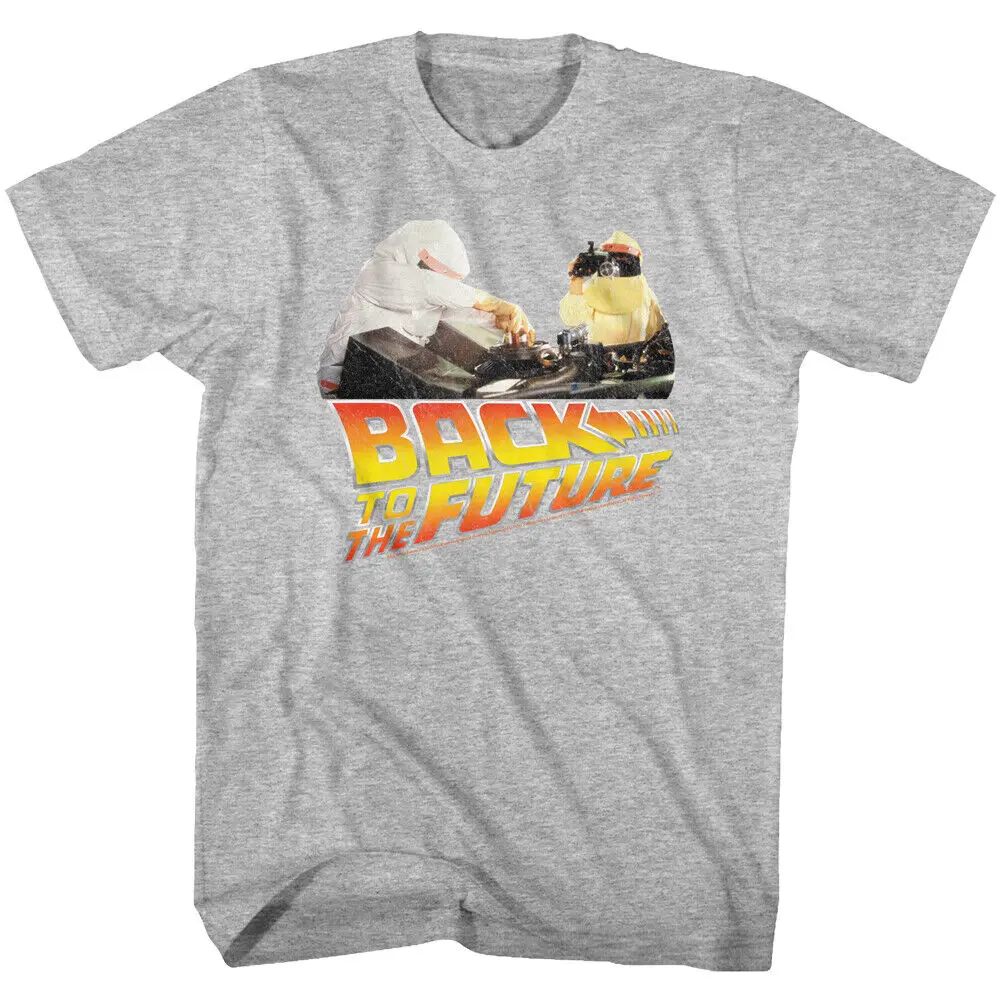 Back To The Future Movie Doc Emmett Brown Installing Plutonium Men'S T Shirt