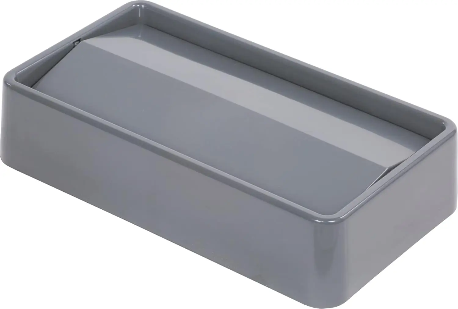 

CFS 34202423 TrimLine Polyethylene Swing Top Lid, 20.19" Length x 11.56" Width x 4-1/2" Height, Gray