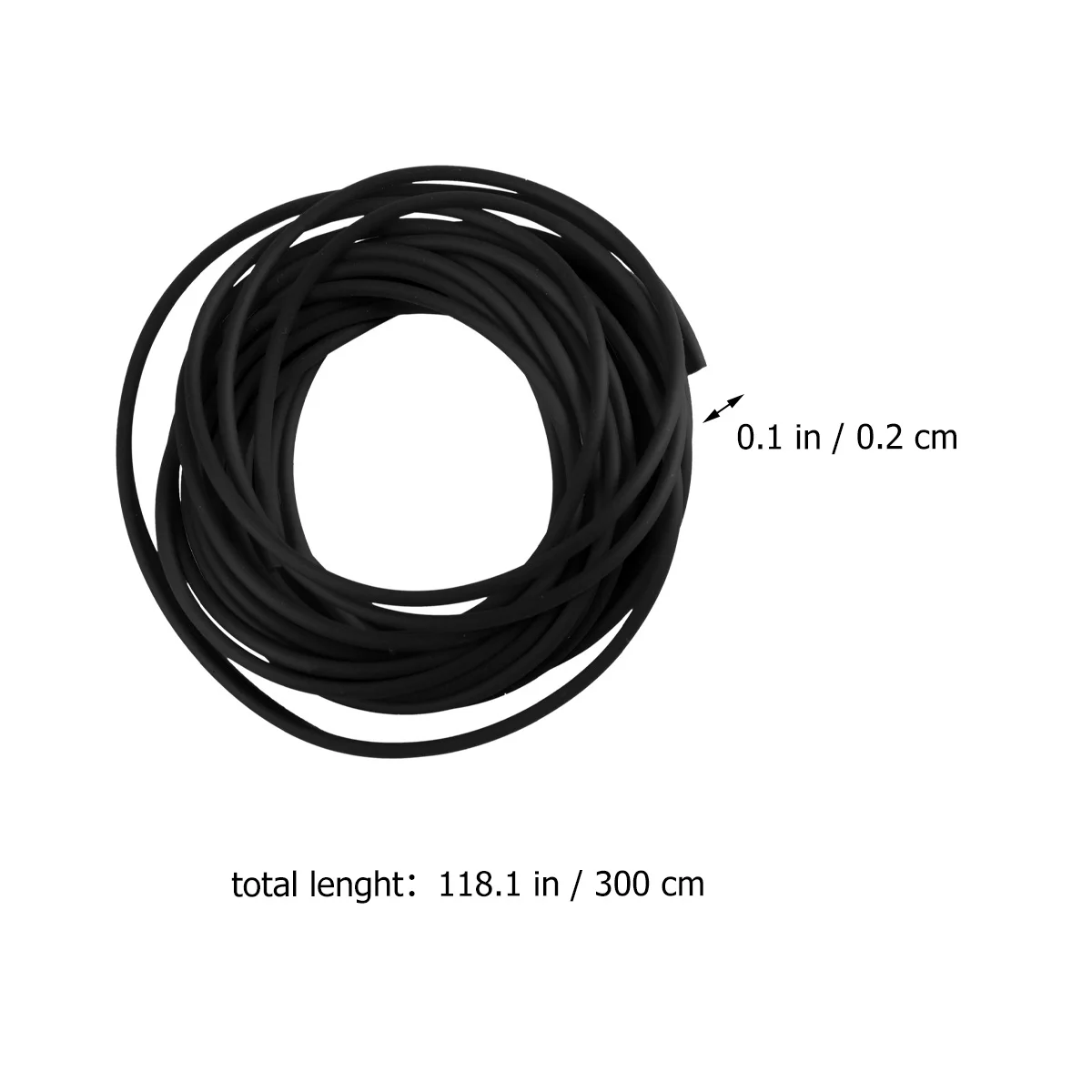 

10 pcs 3 Meter Hollow Colorful Silicone Rope Set For Diy Jewelry Making Necklace Bracelet Craft Lanyard Hanging Accessories