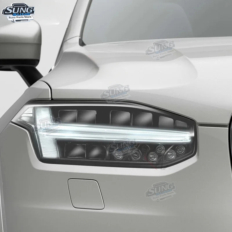 

Для Volvo XC90 XC40 XC60 S60 S90 V60 V90 Аксессуары 2 шт. Автомобильный передний фонарь Прозрачная наклейка из ТПУ Защитная автомобильная пленка для фар