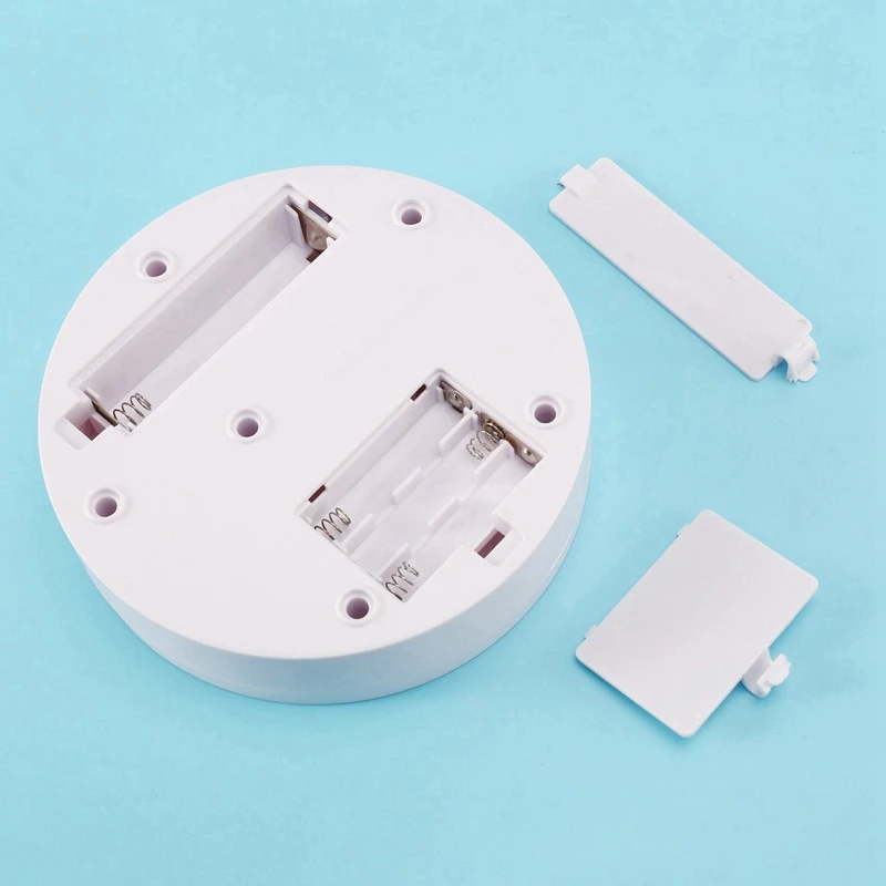 4X 360 Degree Round Rotating Turntable Display Stand Photography Accessories Studio Photo Background Stand New(White)