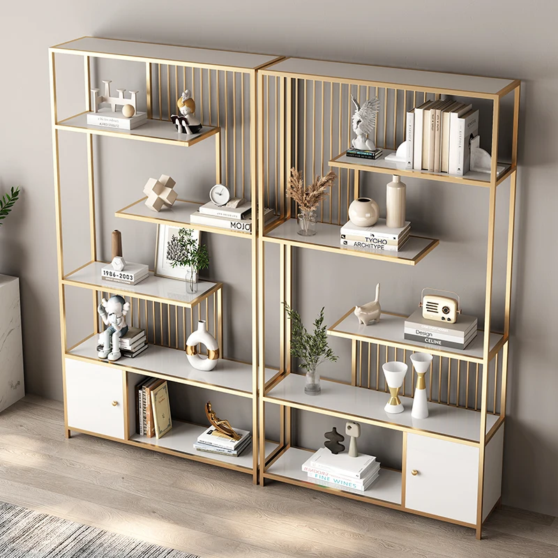 

Magazine Desk Book Shelf Display Storage Bookcases Rack Ladder Shelf Organizer Home Armoires De Classement Minimalist Furniture