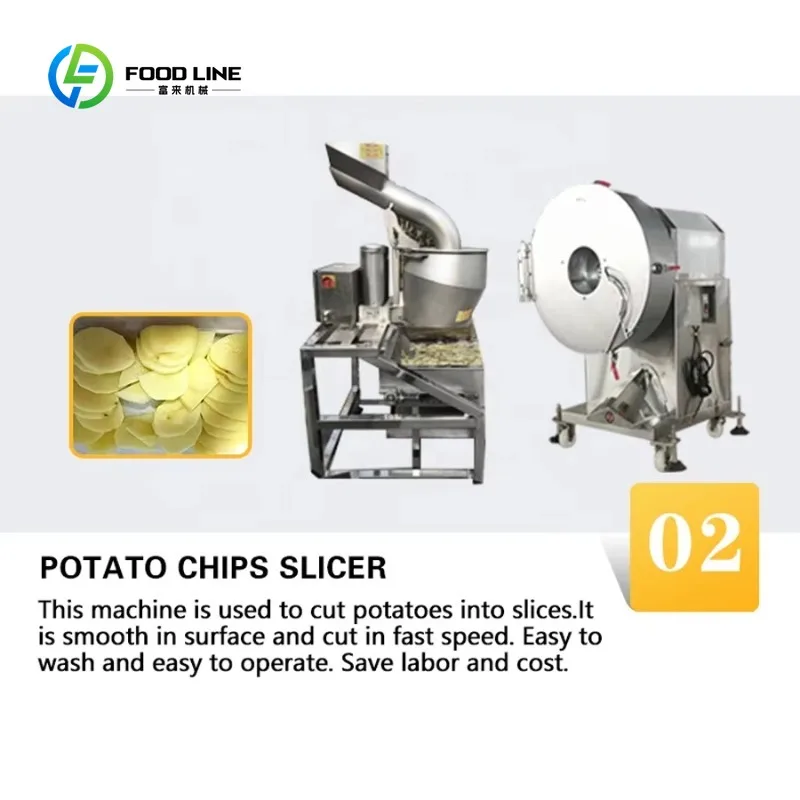 Customized Industrial Automatic Sweet Lays Potato Snacks Chips Crisp Making Frying Complete Assembly Machine Production Line