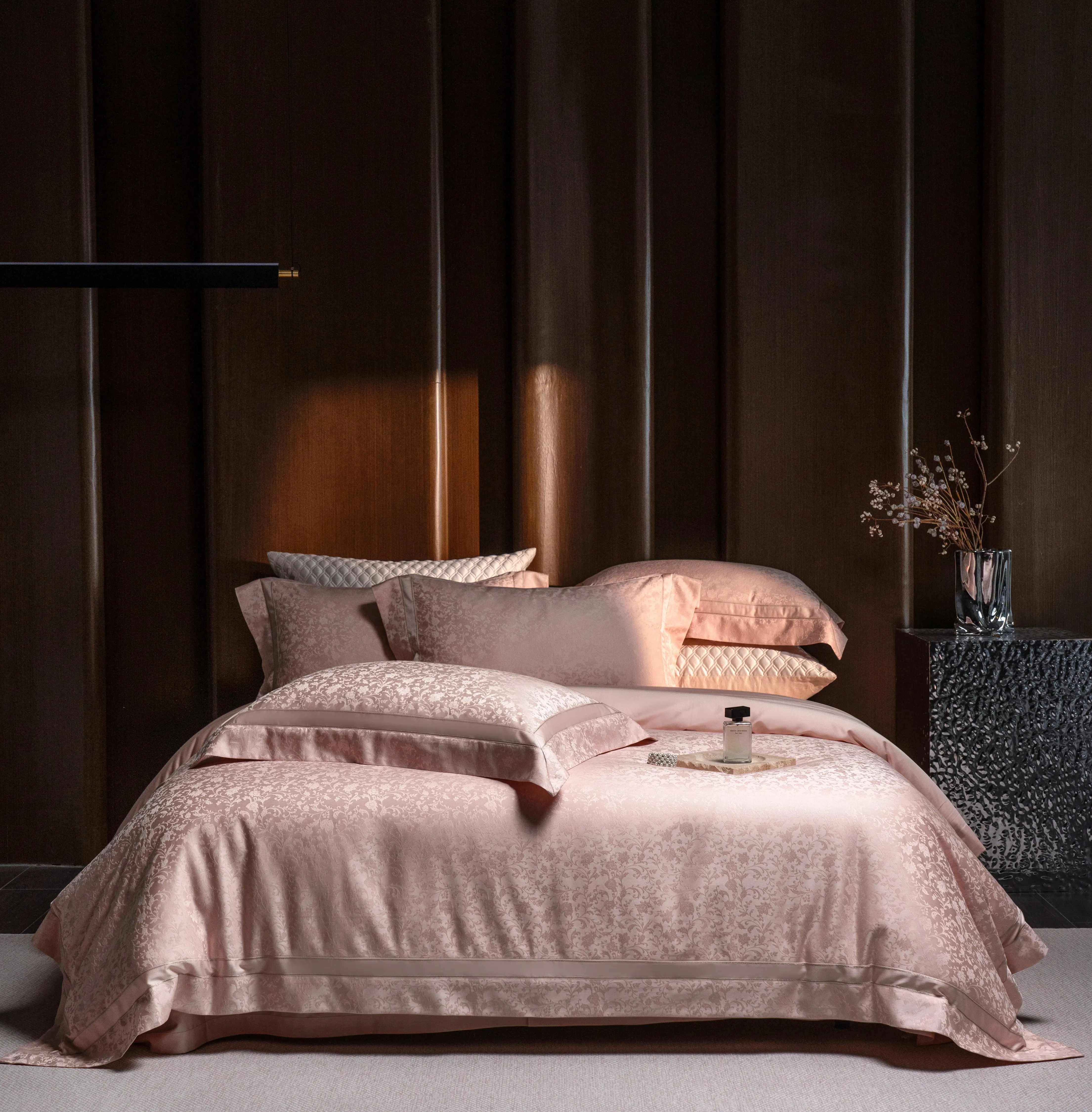 4Pcs Bedding Set Duvet Cover Bed Sheet Pillowcases for Single Couple Bed Queen King Size
